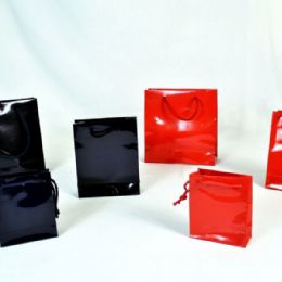 LAURA BLUE ENVELOPE WITH COCKADE