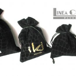 FRANCESINA IN TNT MONO GROFFATO COCCO NERO