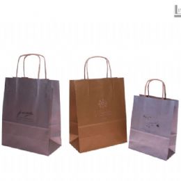 SHOPPING BAGS ECO MOD. SL KRAFT METAL RITORTO