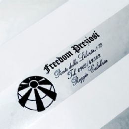 CARTA METALLIZATO RIGHE OPACHE