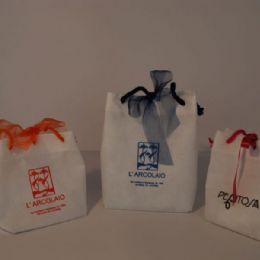 BORSA IN STOFFA MOD. PRETTY TNT BIANCO