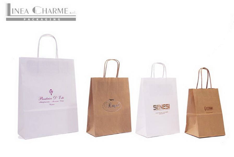 SHOPPING BAGS ECO CARTA KRAFT ECOLOGICA