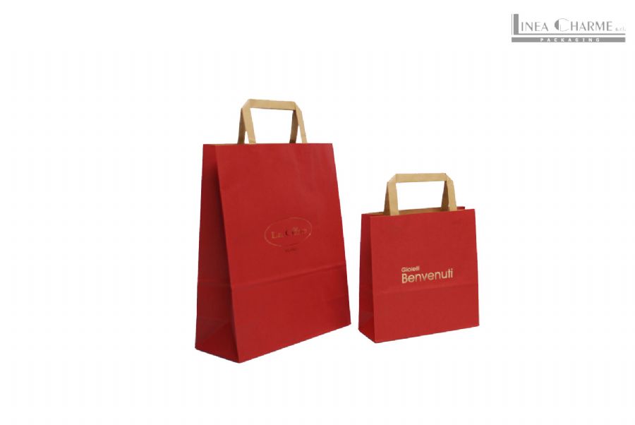 SHOPPING BAGS ECO MOD.SF SEALING COLOR PIATTO