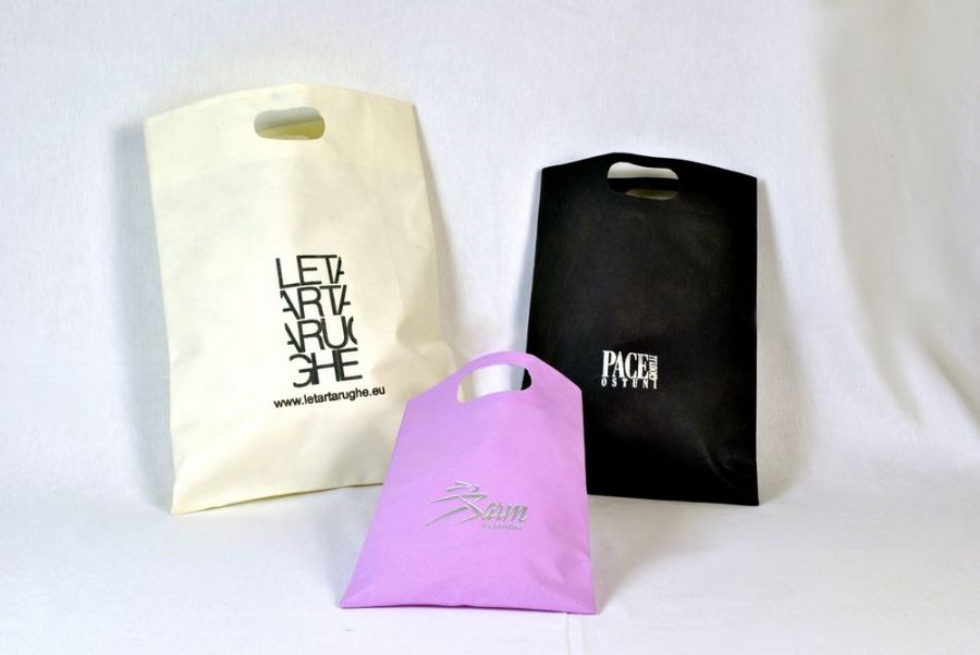 BORSA IN STOFFA MOD. ROSALINDA MANICO FUSTELLATO