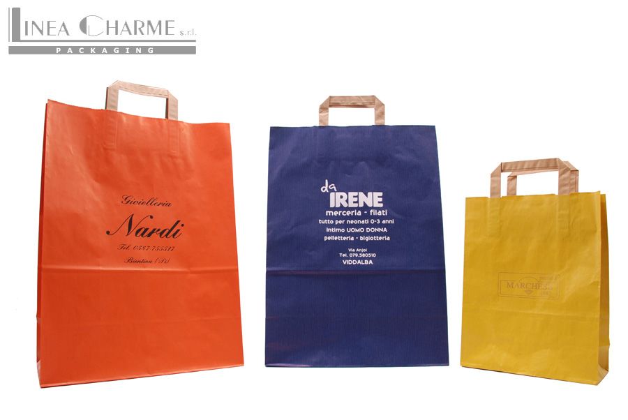 SHOPPING BAGS ECO MOD. ML SEALING PIATTO